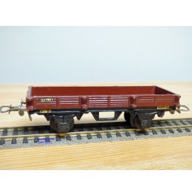 CONTI  ???, wagon plat à 2 essieux  FS