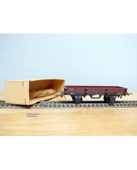 CONTI  ???, wagon plat à 2 essieux  FS