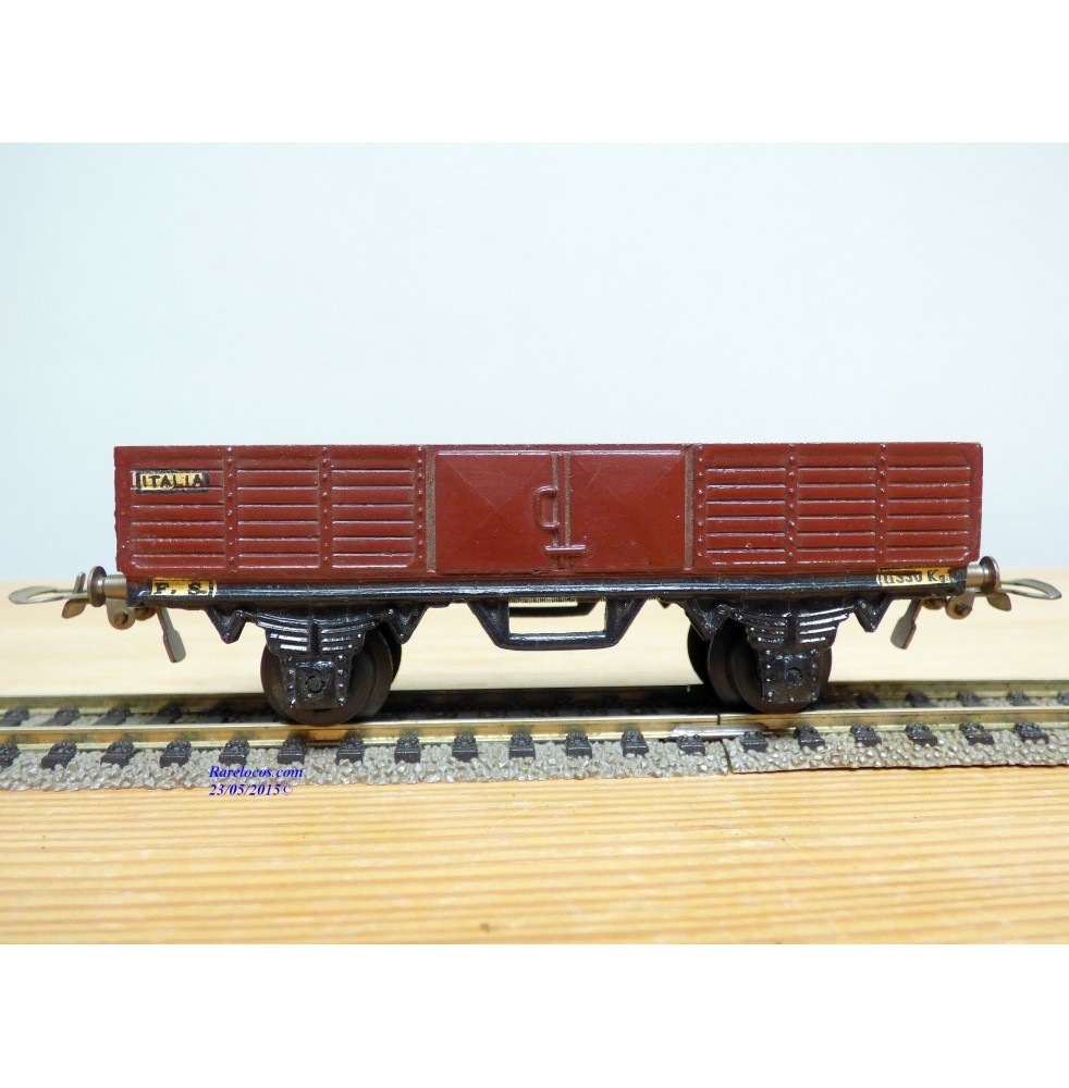 CONTI  ???, wagon tombereau à 2 essieux  FS