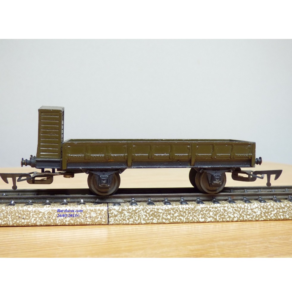 JEP 6669,  wagon plate forme  à guérite  SNCF  BO
