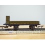 JEP 6669,  wagon plate forme  à guérite  SNCF  BO