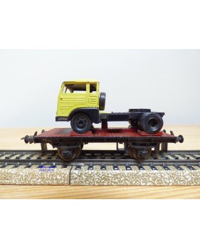 TRIX EXPRESS   3982 ( Rivarossi C X/1  2008 ), wagon tombereau  type Schwerin   DB BO