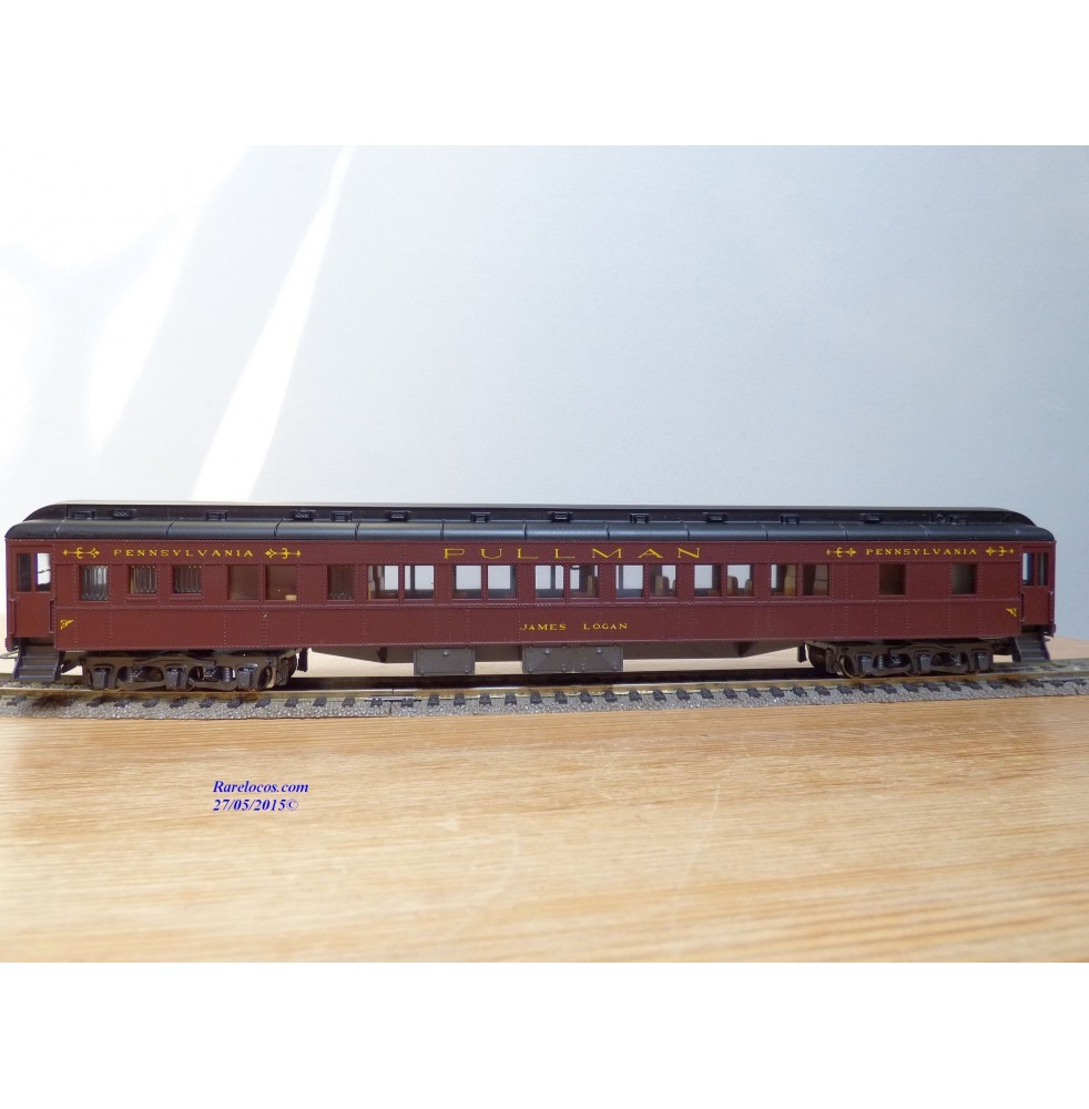 RIVAROSSI véro 2734, voiture Pullman  James Logan PRR  Neuf  BO