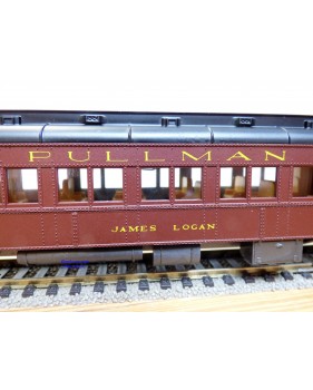 RIVAROSSI véro 2734, voiture Pullman  James Logan PRR  Neuf  BO