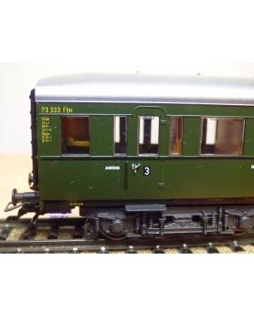 Märklin 43110, voiture  grandes lignes 3 Kl. type C4iw-33  DB   neuf  BO