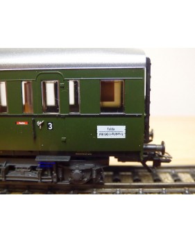 Märklin 43110, voiture  grandes lignes 3 Kl. type C4iw-33  DB   neuf  BO
