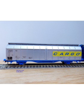 ROCO 44178, wagon à parois coulissantes type  Habbillns  DSB Neuf BO