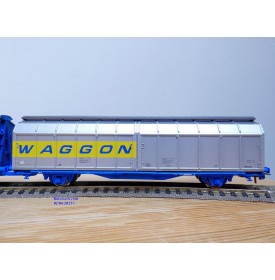 ROCO 44178, wagon à parois coulissantes type  Habbillns  DSB Neuf BO