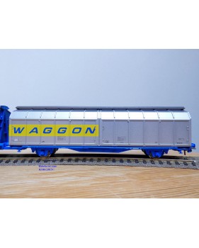 ROCO 44178, wagon à parois coulissantes type  Habbillns  DSB Neuf BO