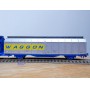 ROCO 44178, wagon à parois coulissantes type  Habbillns  DSB Neuf BO