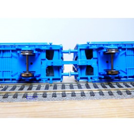 ROCO 44178, wagon à parois coulissantes type  Habbillns  DSB Neuf BO