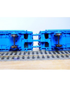 ROCO 44178, wagon à parois coulissantes type  Habbillns  DSB Neuf BO