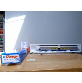ROCO 44178, wagon à parois coulissantes type  Habbillns  DSB Neuf BO