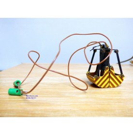 Märklin 7051.1 ( 451 G ), grue électromagnétique  avec projecteur  DB BO