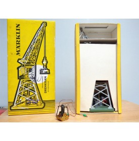 Märklin 7051.1 ( 451 G ), grue électromagnétique  avec projecteur  DB BO