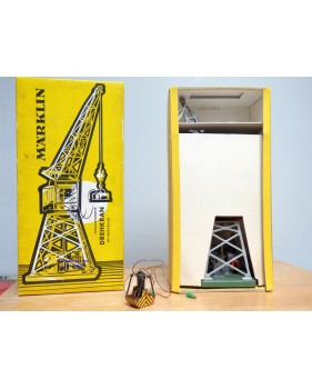 Märklin 7051.1 ( 451 G ), grue électromagnétique  avec projecteur  DB BO