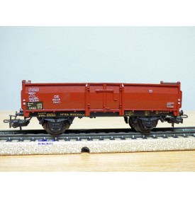 Märklin ancien  4602.2, wagon tombereau type Omm52  DB  BO