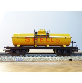 Märklin ancien  334 S . 2, wagon citerne à bogies SHELL  DB  BO