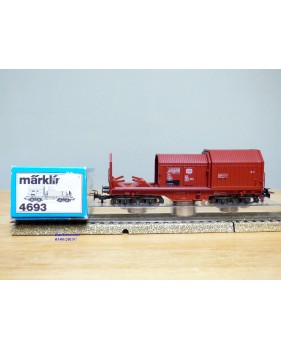 Märklin 48944 wagons plats type Bt 10 conteneurs à bière Königsbacher DB BO