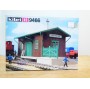 KIBRI  9466, hangar de gare   Neuf   1/87   HO  BO