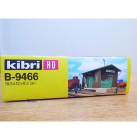 KIBRI  9466, hangar de gare   Neuf   1/87   HO  BO