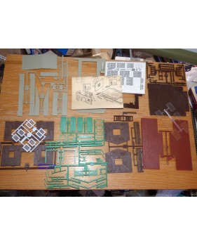 KIBRI  8704, Garage / station service  BO  1/87 HO