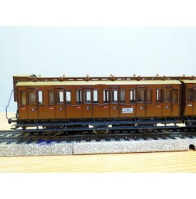 Märklin 4208, couplage de 2 voitures 3 Kl. type C3  KPEV   neuf  BO