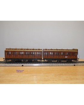 Märklin 4032 voiture grandes lignes A4ümg à feux de fin de convoi 1 Kl. DB BO