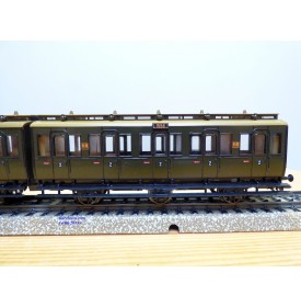 Märklin 4207, couplage de 2 voitures 2 Kl. type B3  KPEV   neuf  BO