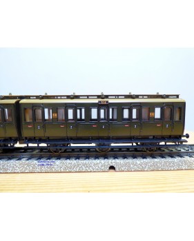 Märklin 4207, couplage de 2 voitures 2 Kl. type B3  KPEV   neuf  BO