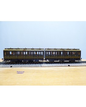 Märklin 4207, couplage de 2 voitures 2 Kl. type B3  KPEV   neuf  BO