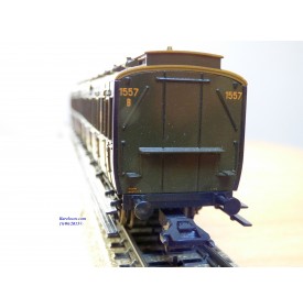 Märklin 4032 voiture grandes lignes A4ümg à feux de fin de convoi 1 Kl. DB BO