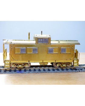 OVERLAND ( OMI ) 1209,  modernized caboose   Erie Lackawanna   E-L  neuf   BO