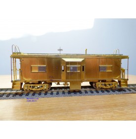 OVERLAND ( OMI ) 1257,  modernized caboose   Erie Lackawanna   E-L  neuf   BO