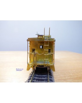 OVERLAND ( OMI ) 1257,  modernized caboose   Erie Lackawanna   E-L  neuf   BO