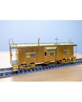 OVERLAND ( OMI ) 1257,  modernized caboose   Erie Lackawanna   E-L  neuf   BO