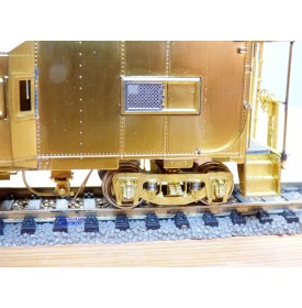 OVERLAND ( OMI ) 1257,  modernized caboose   Erie Lackawanna   E-L  neuf   BO