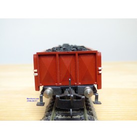 FLEISCHMANN 1455 K,  wagon tombereau type Omms 29 chargé de charbon   DB  neuf  BO