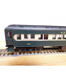 RIVAROSSI  6505, voiture Pullman  ( heavyweight Pullman ) N°: 264  Delaware & Hudson  Neuf   BO