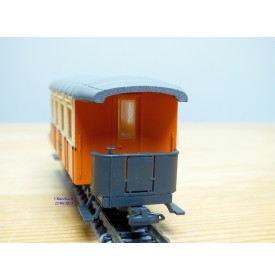 LILIPUT  HOe  719,  voiture buffet  à plate formes d'extrémité  Zillertalbahn ÖBB   neuf   BO    HOe