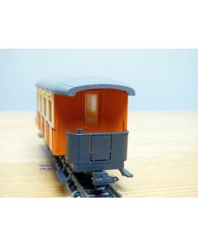 LILIPUT  HOe  719,  voiture buffet  à plate formes d'extrémité  Zillertalbahn ÖBB   neuf   BO    HOe