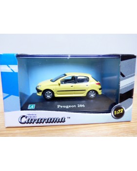 Cararama 1/72 ???, Peugeot 206 bleue neuve  BO