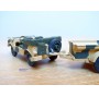 Solido 256,  Jeep ( Peugeot DKW AUTO UNION  Munga ) et remorque   Neuf   BO  