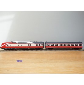 ROCO  pour Märklin 43902, Rame Intercity  (ex TEE)  série ( Br ) VT 11.5 "  Max Lierbermann "  DR  BO