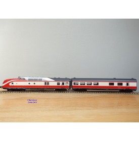 ROCO  pour Märklin 43902, Rame Intercity  (ex TEE)  série ( Br ) VT 11.5 "  Max Lierbermann "  DR  BO
