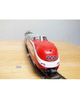 ROCO  pour Märklin 43902, Rame Intercity  (ex TEE)  série ( Br ) VT 11.5 "  Max Lierbermann "  DR  BO