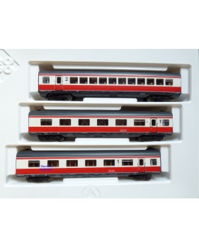 ROCO  pour Märklin 43905, extension de 3 voitures  rame IC (ex TEE)  série ( Br ) VT 11.5 "  Max Lierbermann "  DR  BO