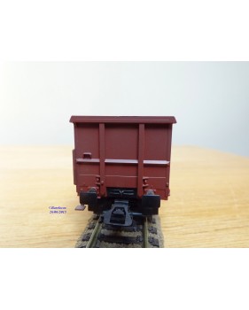 Märklin métal 4617 Wagon surbaissé EVS DB BO
