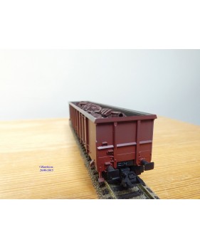 Märklin métal 4617 Wagon surbaissé EVS DB BO