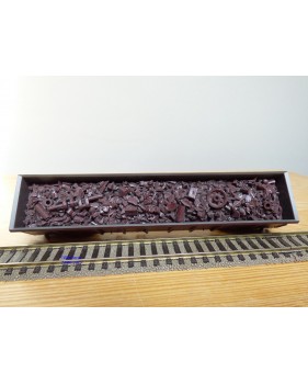 Märklin métal 4617 Wagon surbaissé EVS DB BO